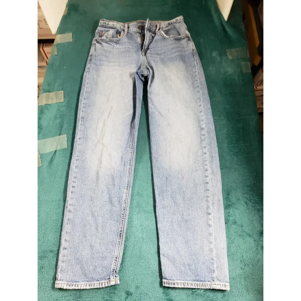 Gap Jeans Size 16 Youth Boys Teen Blue Stretch Denim Pant Mid Rise Relaxed Taper